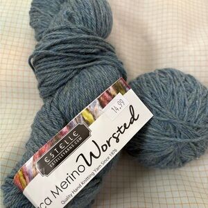 Estelle Alpaca Merino Worsted Yarn in Blue